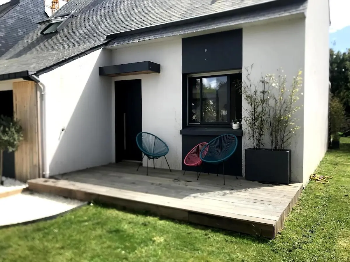 Villa Larmor-Plage 8 Personnes Avec Piscine