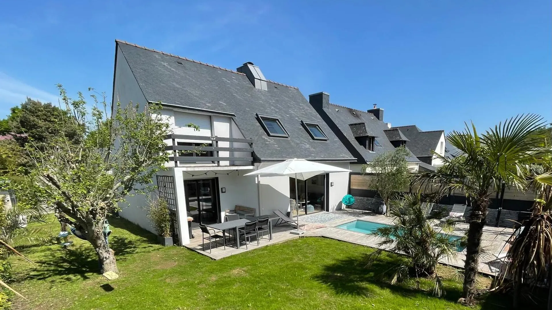 Villa Larmor-Plage 8 Personnes Avec Piscine